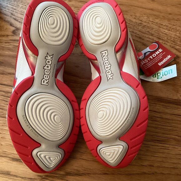 Reebok EASYTONE REENEW WALKING RUNNING SHOES 6 PINK TONES STRENGTHENS SPORTS - Picture 7 of 9